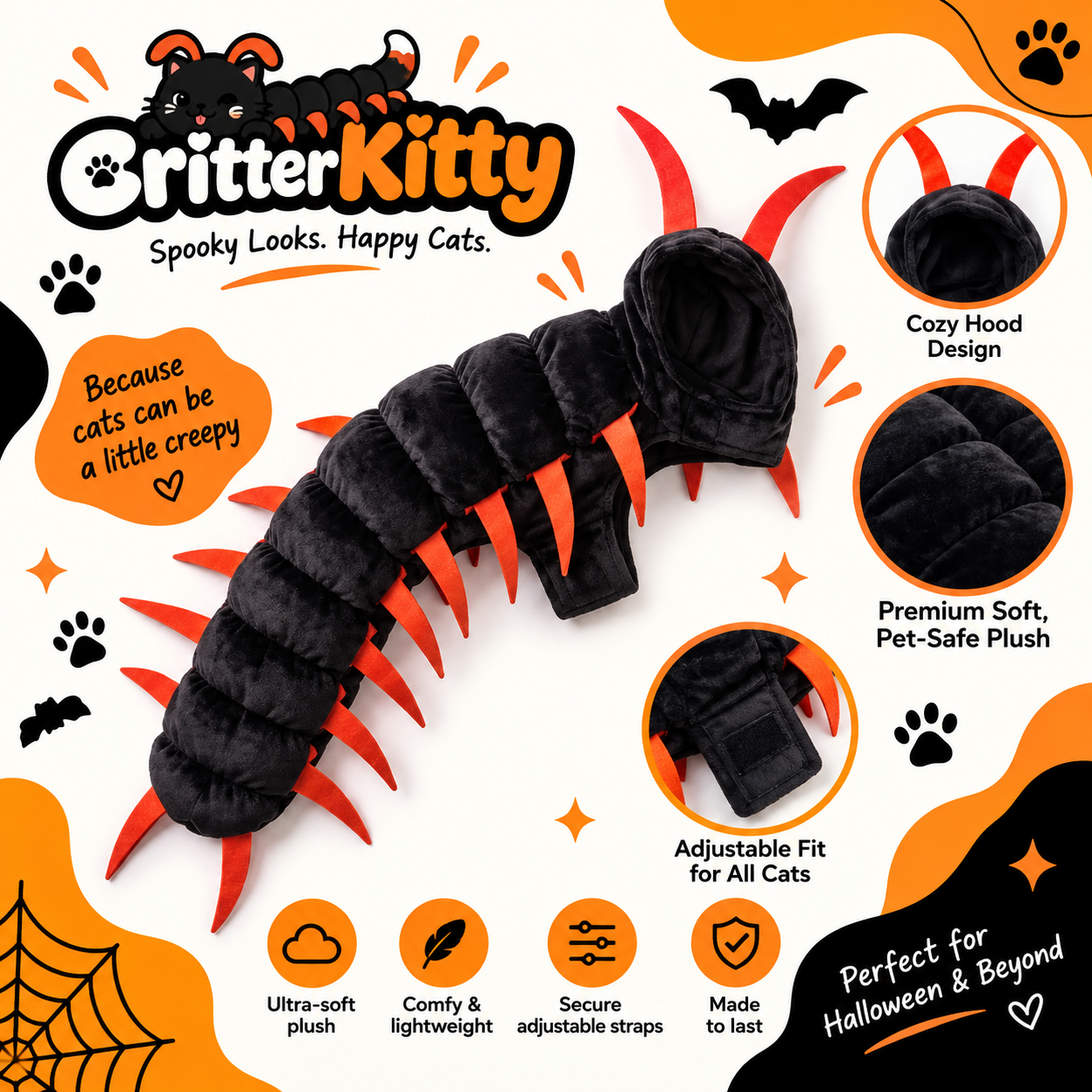 CritterCrawl™ Cat Costume